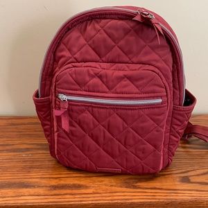 Vera Bradley small backpack purse - Red
